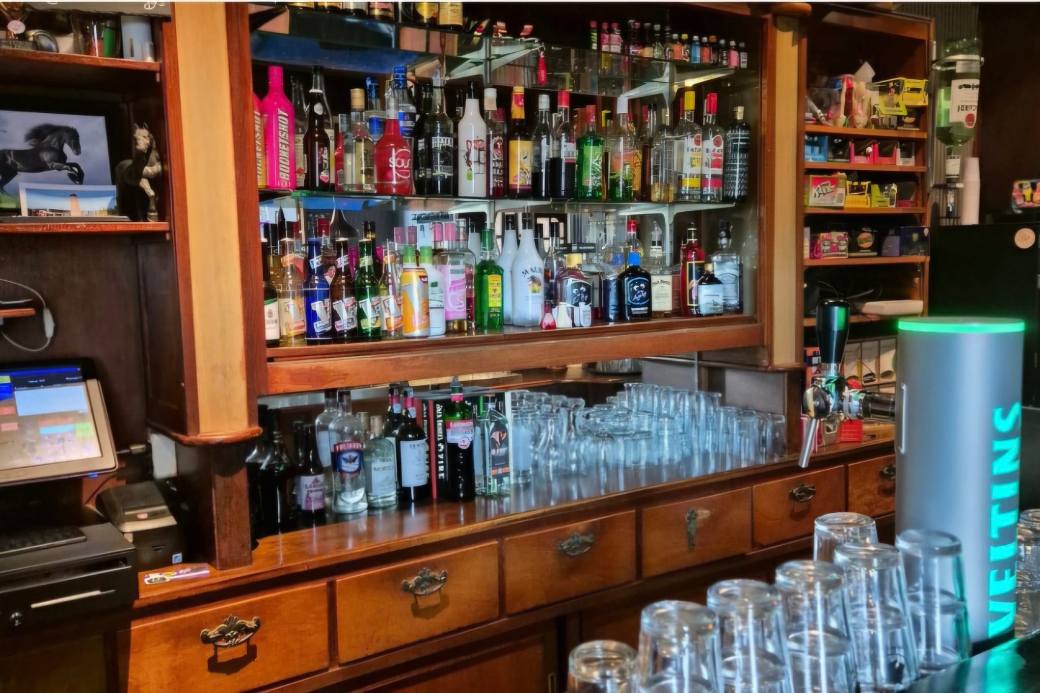 Black Horse bar area